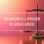 Inscripción oposición auxilio judicial